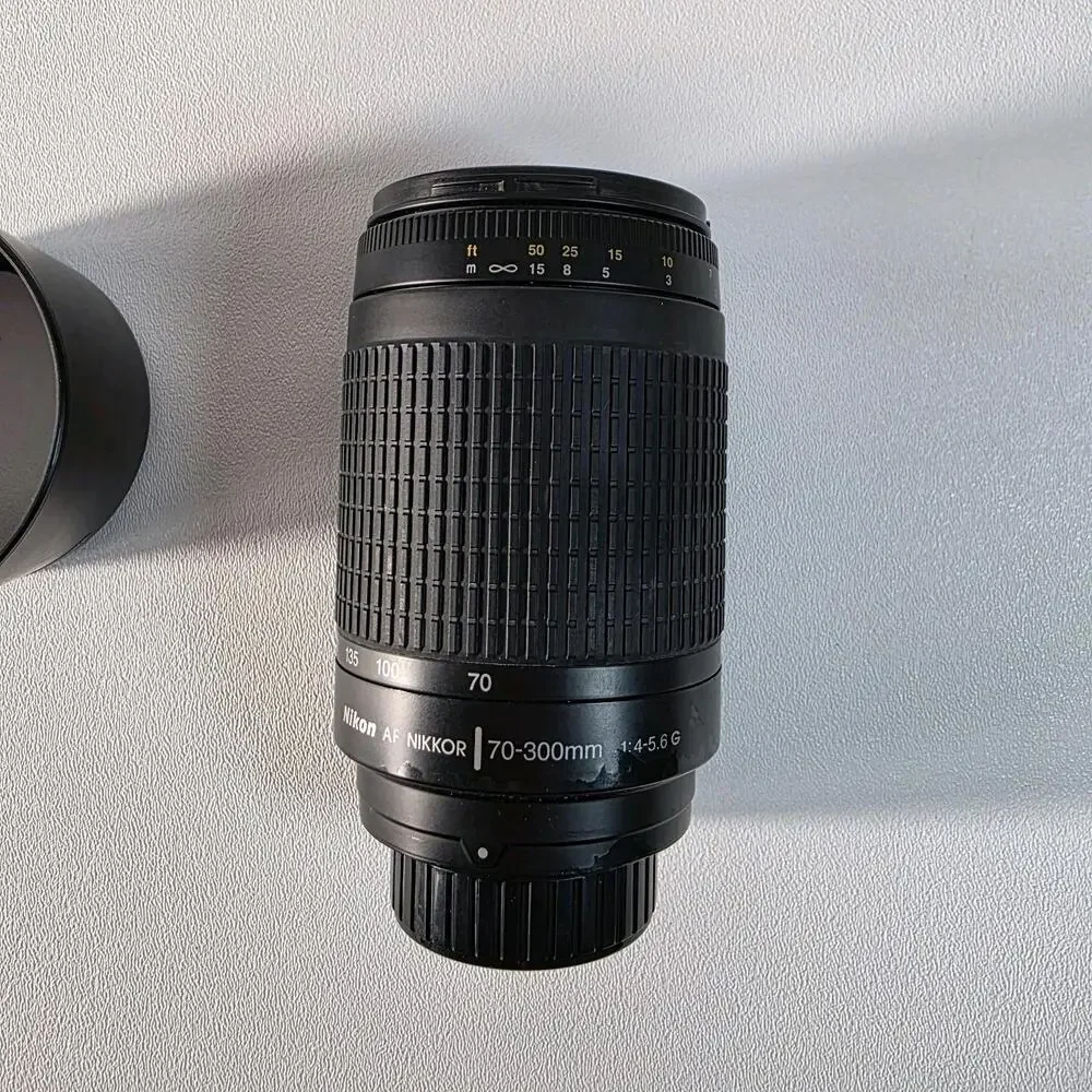 Nikon Nikkor AF 70-300mm f/4-5.6 G Telephoto Zoom Lens Black Tested - Picture 5 of 9